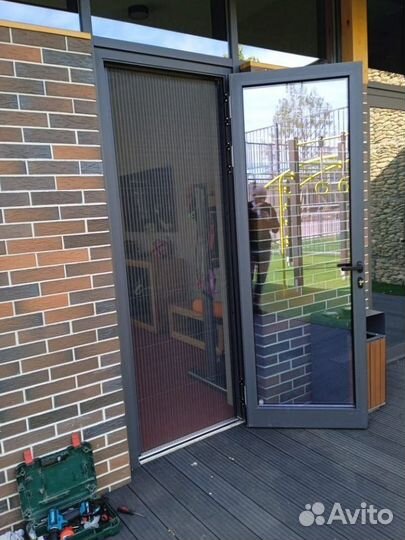 Москитные сетки гармошка