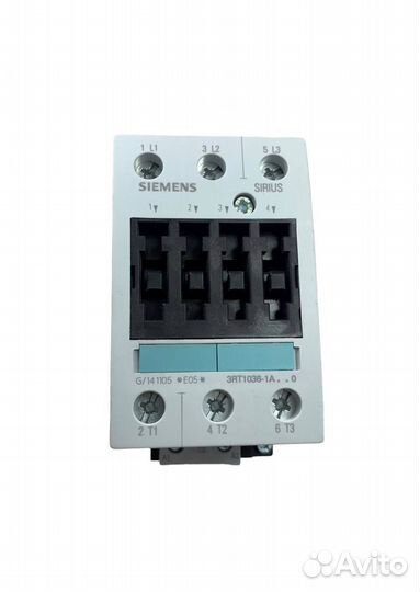 Контактор siemens sirius 3RT1036-1AC20