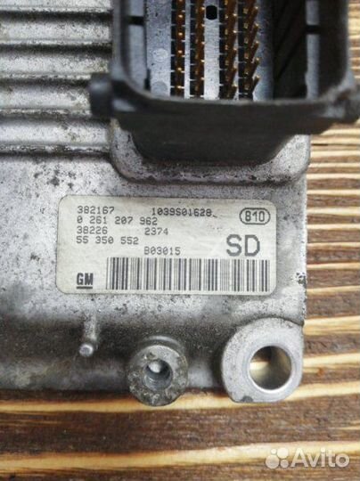 Блок управления двигателем Opel Corsa C Z12XE