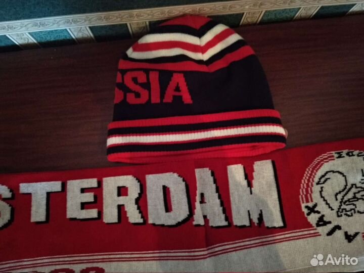 Комплект шапка и шарф