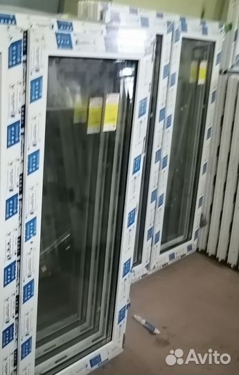 Окна 802х1399 мм пластиковые готовые