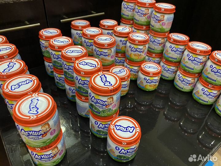 Пюре овощное, мясное, каши. много