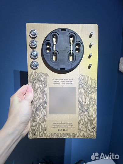 Крепления для сноуборда NOW Vetta S