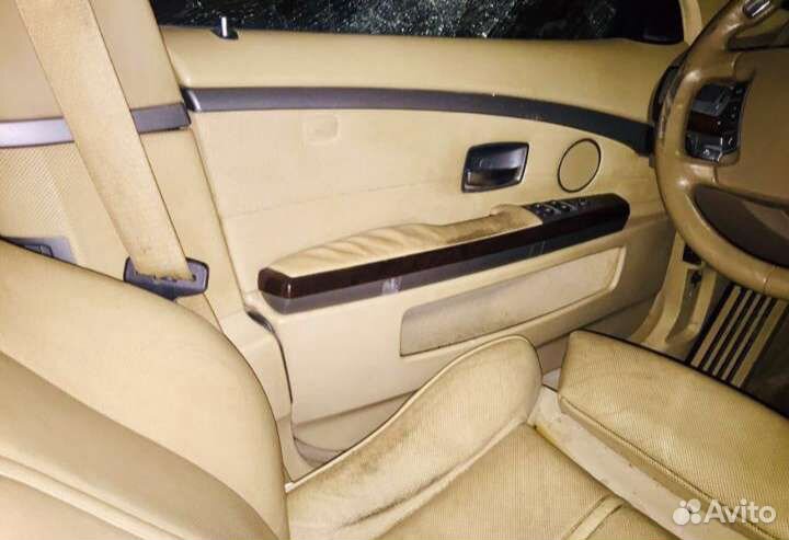 Обшивки карты дверей бмв Е66 бежевые