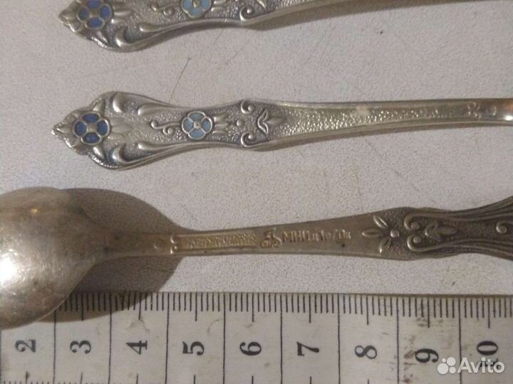 Ложка кофейная,мельхиор СССР