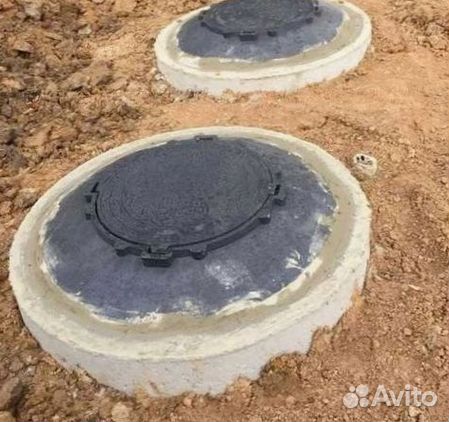 Септик железобетонный для частного дома