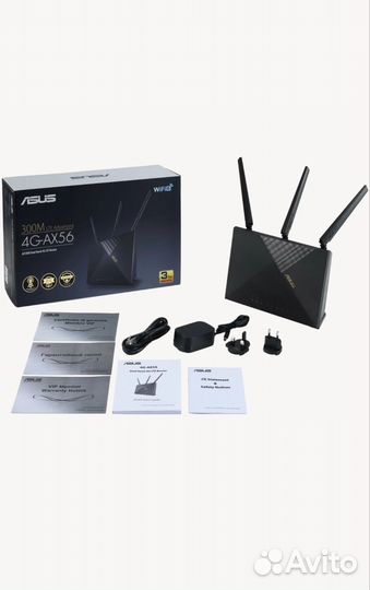 Wi-Fi роутер Asus 4G-AX56