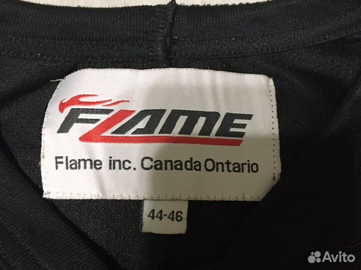 Хоккейная майка джерси flame 46-48