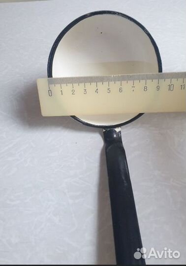 Винтажный Половник эмалированный СССР - редкий