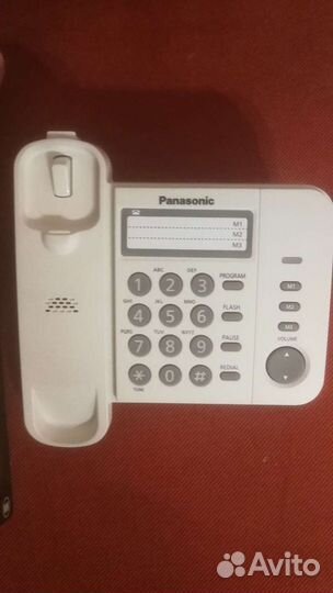 Телефон стационарный Panasonic kx-ts2352 ru