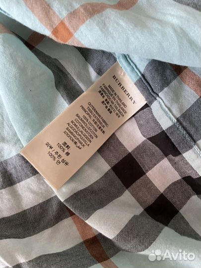 Burberry рубашка оригинал