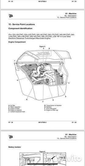 Руководства, книги и мануалы на manitou jcb