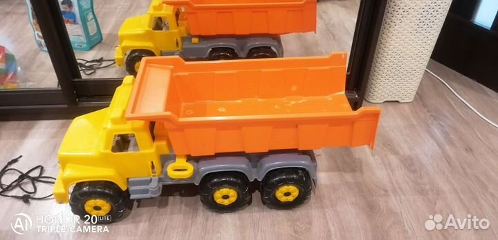 Грузовик, конструктор, машина, экскаватор