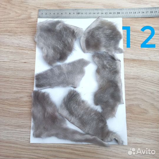 Мех лоскут кусочки норки