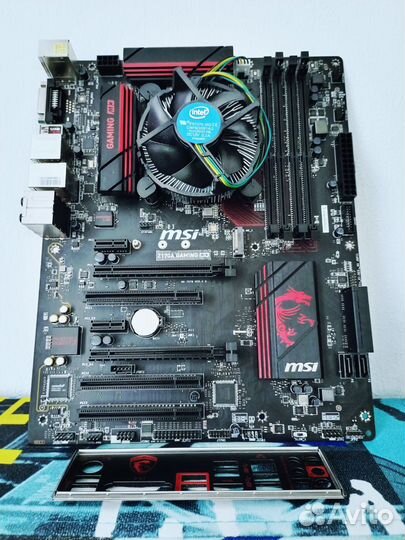 Материнская плата Z170 с процессором