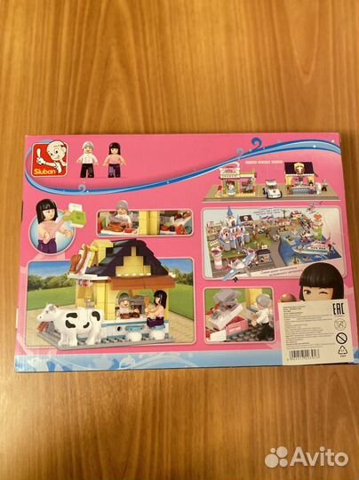 Конструктор Розовая мечта Кафе 225 дет