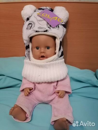 Шапка шлем на 4 года новая