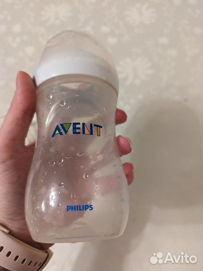 Соски бутылочная Avent +бутылка в подарок
