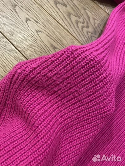 Вязаное платье свитер