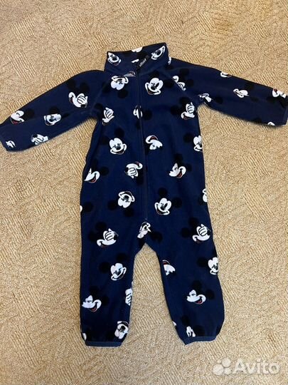 Флисовый комбинезон 80