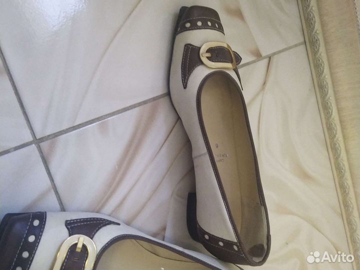 Туфли кожаные