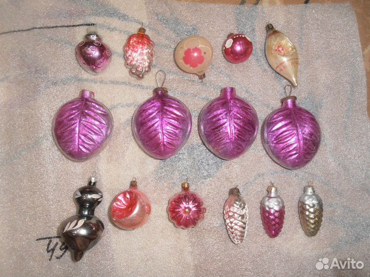 Елочные игрушки звездочет,желуди на листике,домик