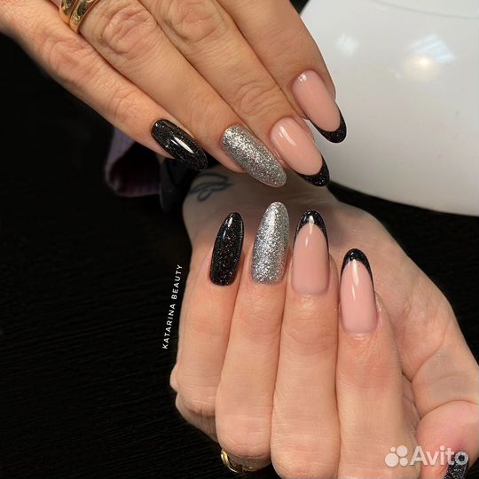 Наращивание ногтей, маникюр, педикюр