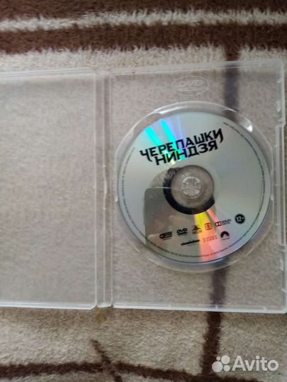 Диск DVD черепашки ниндзя 1ч