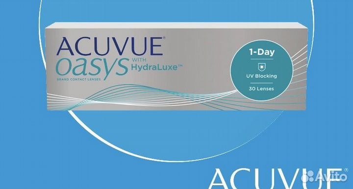 Линзы acuvue oasys 8.5 / -2.50