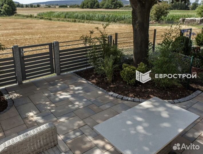 Тротуарная плитка вибропрессованная