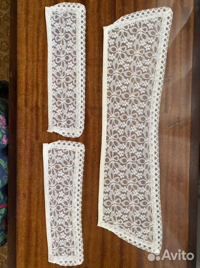 Воротничок и нарукавники для школьной формы