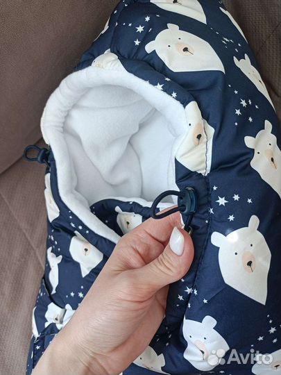 Конверт на выписку зимний