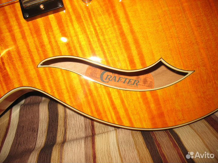 Гитара полуакустическая crafter SEG 450/OR