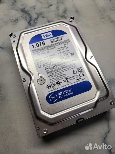 Жёсткие диски 1TB Western Digital Black/Blue