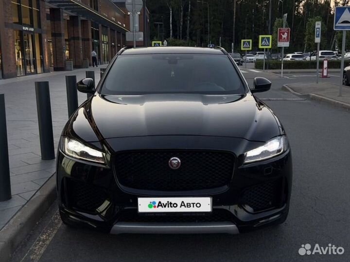 Jaguar F-Pace 3.0 AT, 2017, 140 000 км