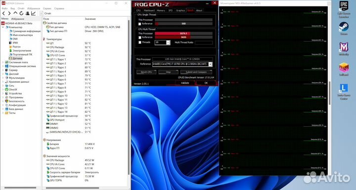 Acer nitro 5 i9 12900H/RTX3060