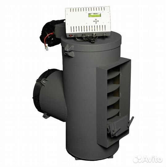 Экономичный Калорифер на отработке титан