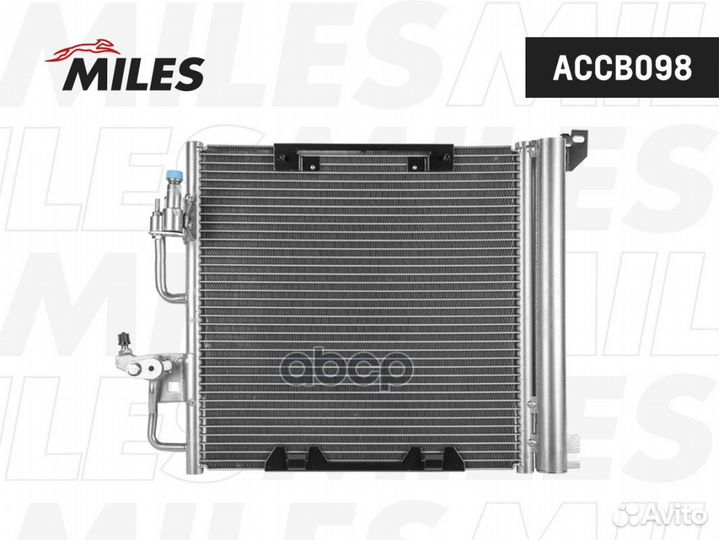 Конденсер opel astra/zafira 1.3D-1.9D 04- accb098