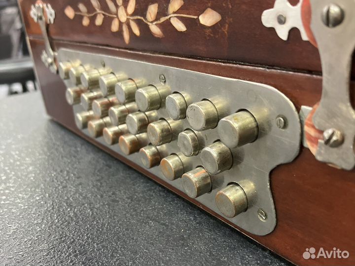 Гармонь заказная Ля Диез