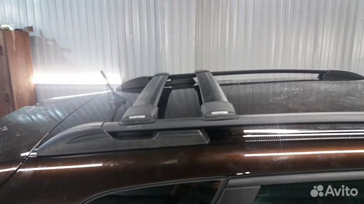 Рейлинги продольные на Renault Kaptur безсверления