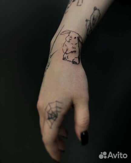 Мини тату