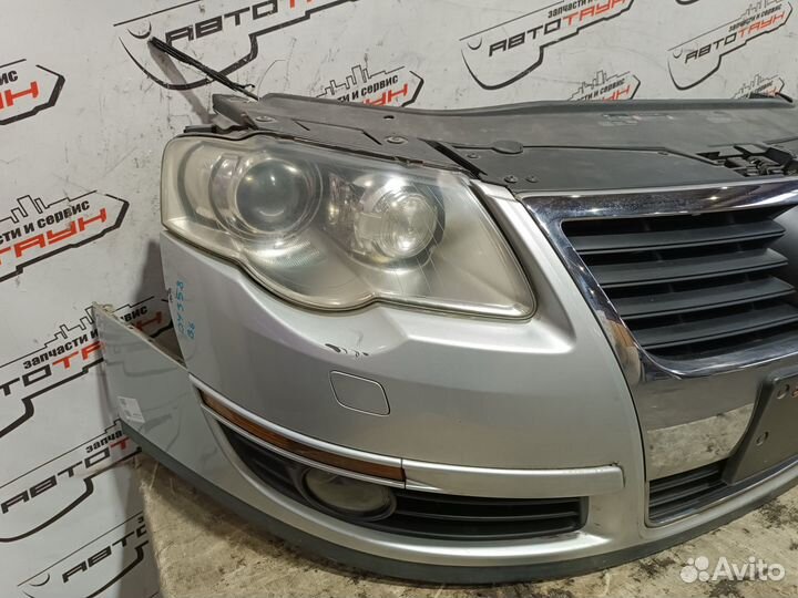 Nosecut volkswagen passat 3C2 3C5 B6 3C0807217E серебро DY358