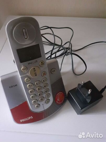Домашний телефон philips сд 240