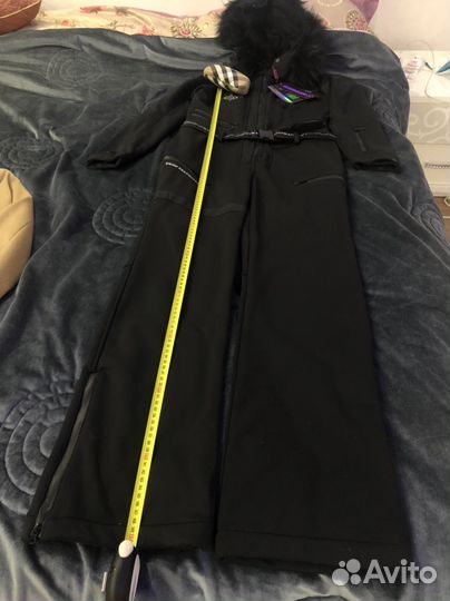 Спортивный комбинезон зимний женский горнолыжный