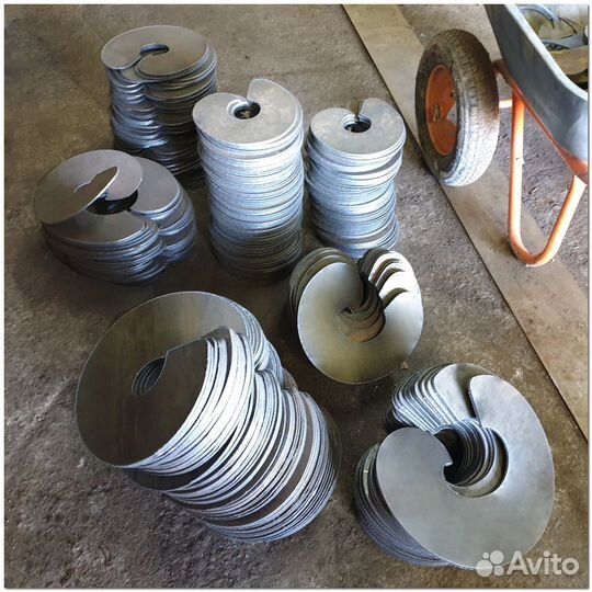 Лопасти для винтовых свай