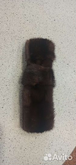 Норковая повязка на голову