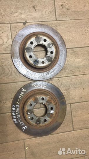 Диск тормозной задний Chevrolet Orlando 2012