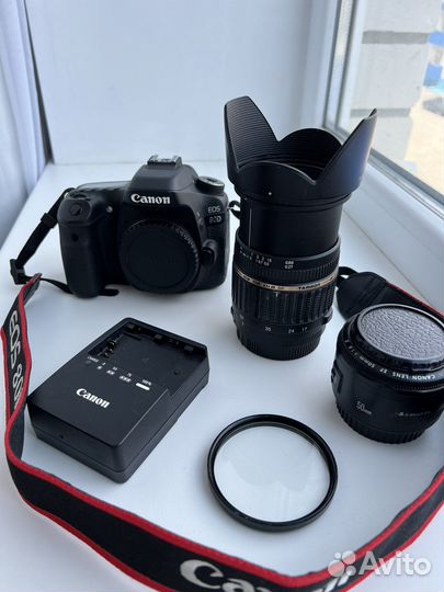 Зеркальный фотоаппарат canon 80d