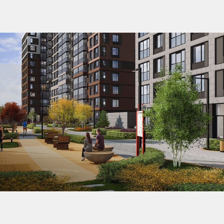 1-к. квартира, 34,4 м², 12/14 эт.