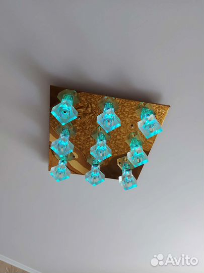 Люстра потолочная светодиодная бу